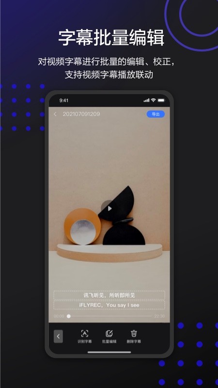 讯飞听见字幕截图3