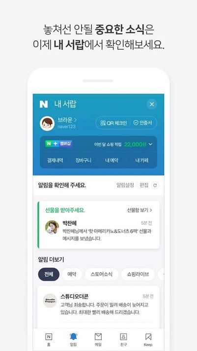 Naver搜索截图1