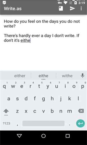 Writeas安卓版