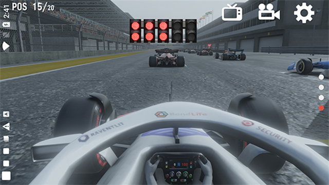 F1方程式赛车游戏截图1