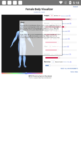 Bodyvisualizer截图2