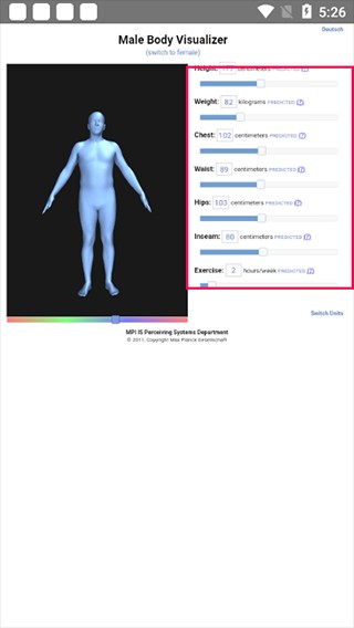 Bodyvisualizer