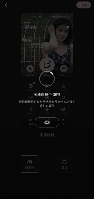Wink画质修复
