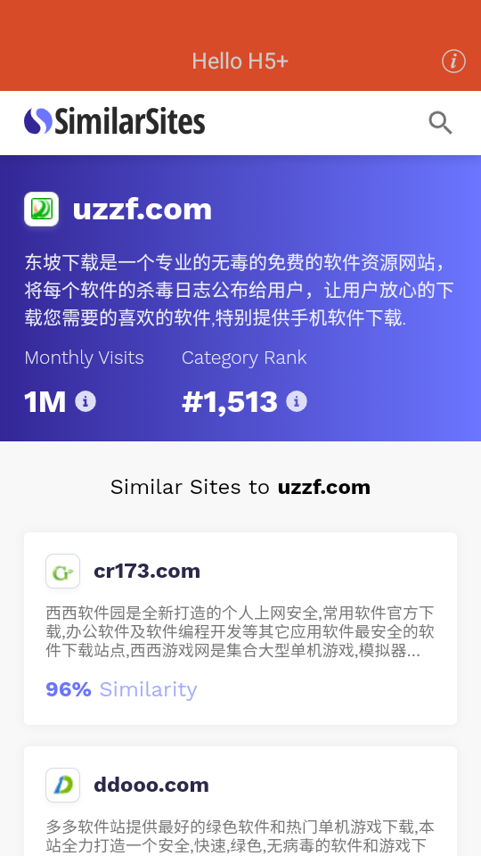 Similarsites截图2