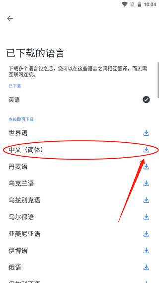 谷歌翻译器截图1