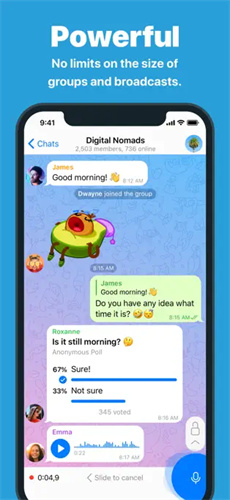 纸飞机app全球聊天软件截图2