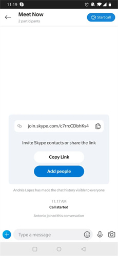 Skype手机版截图1