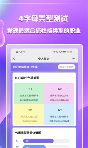 MBTI测算截图4
